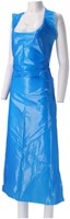 Schort CMT 125x80cm 25mu geruwd op rol PE blauw-2