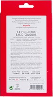 Fineliner Bruynzeel set á 24 kleuren assorti-3