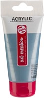 Acrylverf Talens Art Creation 834 metallic blauw tube á 75ml