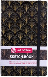 Schetsboek Talens Art Creation Art Deco 13x21cm 140gr 80vel
