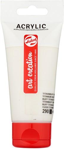 Acrylverf Talens Art Creation 290 titaanbuff tube á 75ml