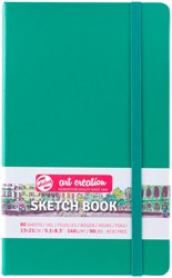 Schetsboek Talens Art Creation woudgroen 13x21cm 140gr 80vel
