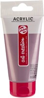 Acrylverf Talens Art Creation 833 metallic roze tube á 75ml