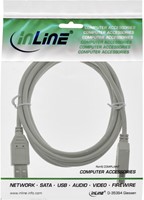 Kabel Inline verlengkabel USB-A 2.0 M-V 3 meter grijs-2