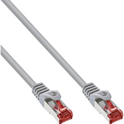 Kabel InLine Cat.6 S FTP koper 10 meter grijs