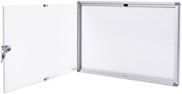 Binnenvitrine wand MAULextraslim whiteboard 2xA4 met slot-1