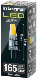 Ledlamp Integral G4 2700K warm wit 1.5W 160lumen-2