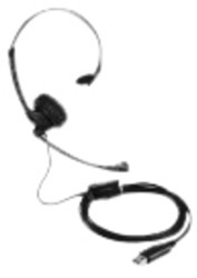 Hoofdtelefoon Kensington USB mono met mic en volume control