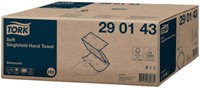 Handdoek Tork H3 Advanced Z 2 laags singefold 23x23cm wit 290143-2