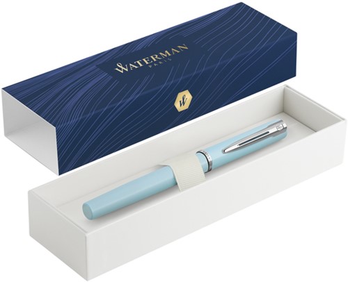 Vulpen Waterman Allure pastel blue CT fijn-7