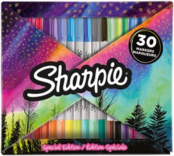 Viltstift Sharpie bigpack fold à 30 kleuren