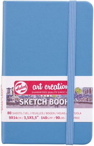 Schetsboek Talens Art Creation lichtblauw 9x14cm 140gr 80vel