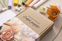Crêpepapier Creativ Company DIY starterset bloemen-1