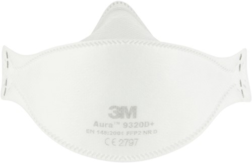 Stofmasker 3M Aura FFP2 KN95 zonder ventiel 3 stuks wegwerp-4