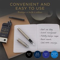 Inktpatroon Parker Quink blauw-zwart-3