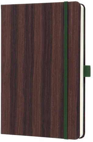 Agenda 2024 Sigel Conceptum A5 7dagen/2pagina's Nature edition dark wood