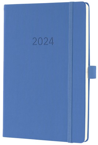 Agenda 2024 Sigel Conceptum A5 7dagen/2pagina's marineblauw