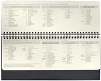 Tafelagenda 2024 Sigel Conceptum 300x144x18mm zwart-3