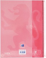 Notitieboek Oxford Classic Europeanbook A4+ 4-gaats lijn 80vel roze-3