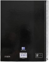 Notitieboek Oxford Classic Europeanbook A4+ 4-gaats lijn 80vel zwart-3