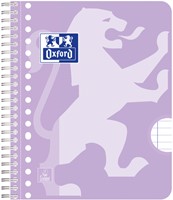 Collegeblok Oxford School A5+ lijn 17-gaats 160 pagina's 80gr pastel assorti 3 stuks-3