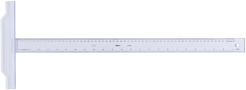 Tekenhaak Aristo 60cm GeoCollege transparant