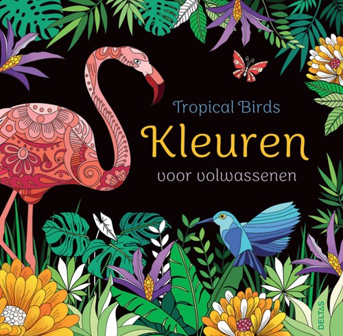 Kleurboek Deltas Tropical Birds
