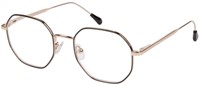Leesbril I Need You Yoko +2.0 dpt zwart-goud-2