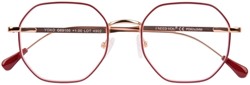Leesbril I Need You Yoko +1.5 dpt rood-koper