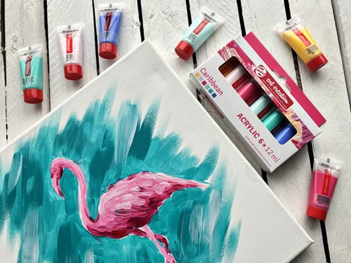 Acrylverf Talens Art Creation Caribbean set à 6 kleuren 12ml-2