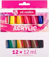 Acrylverf Talens Art Creation set à 12 kleuren 12ml