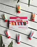 Acrylverf Talens Art Creation Pastel set à 6 kleuren 12ml-1