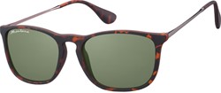 Zonnebril Montana turtle G15 met groen glas