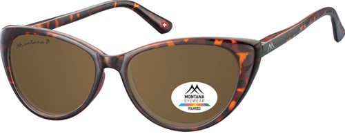 Zonnebril Montana turtle met bruin gepolariseerd glas
