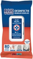 Desinfectiereiniger Blue Wonder doekjes 80stuks