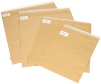 Verzendverpakking IEZZY Sendbag 34/38 x 45 cm bruin-2