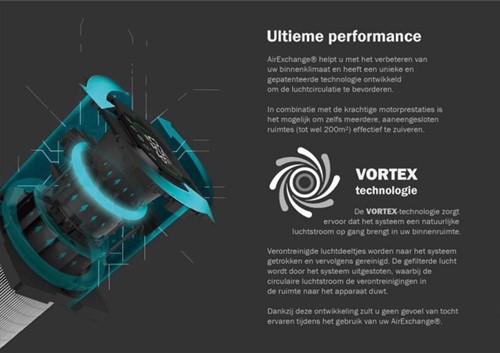 Luchtreiniger AirExchange 600-T zwart 100m²-2