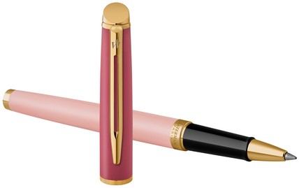 Rollerpen Waterman Hémisphère Colour Blocking roze GT fijn-3
