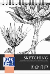 Tekenblok Oxford Sketching A3 spiraal 50vel 120gr