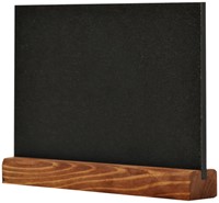 Krijtbord Europel tafelmodel A5 liggend natural-2