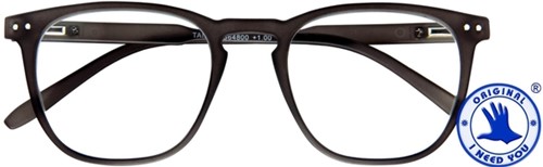 Leesbril I Need You Tailor  +2.00 dpt antraciet