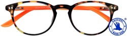 Leesbril I Need You Dokter New +2.50 dpt bruin - oranje