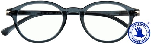Leesbril I Need You +1.50 dpt Tropic grijs