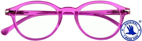 Leesbril I Need You Tropic +2.00 dpt roze
