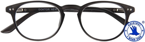Leesbril I Need You Dokter New +2.50 dpt zwart