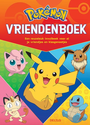 Vriendenboek Deltas Pokemon
