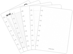 Uitbreidingsset Correctbook A5 mix 5 bladen