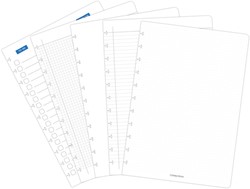 Uitbreidingsset Correctbook A4 mix 5 bladen