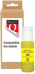Navulinkt Quantore alternatief tbv Epson 104 geel