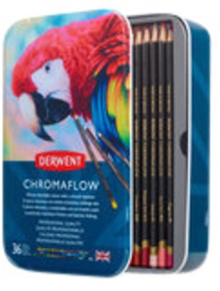 Kleurpotloden Derwent Chromaflow set à 36 kleuren-2